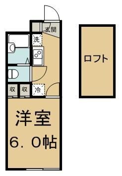 レオパレスＭＥの物件間取画像