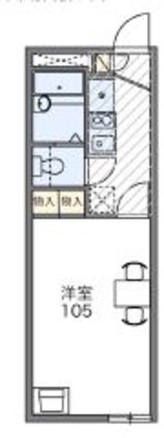 レオパレスサンライズの物件間取画像