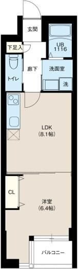 レオーネ成増駅前の物件間取画像