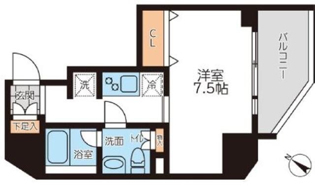 ＧＲＡＮＰＡＳＥＯ本駒込の物件間取画像