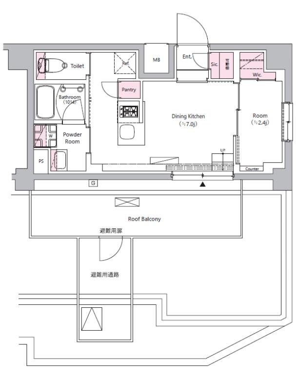 SYFORME NISHISUGAMOの物件間取画像