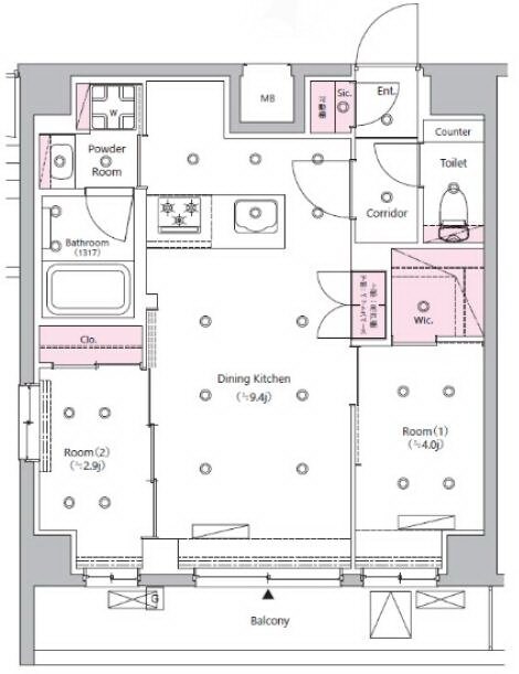 SYFORME NISHISUGAMOの物件間取画像