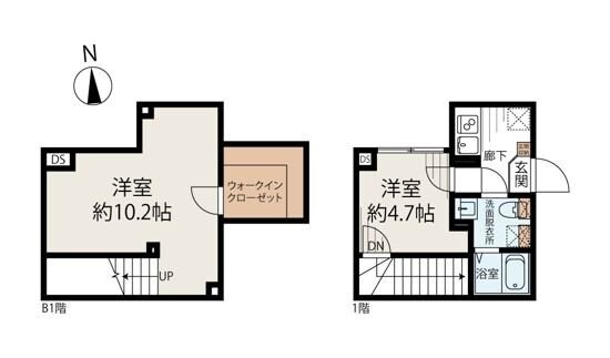 オリーブ駒込の物件間取画像