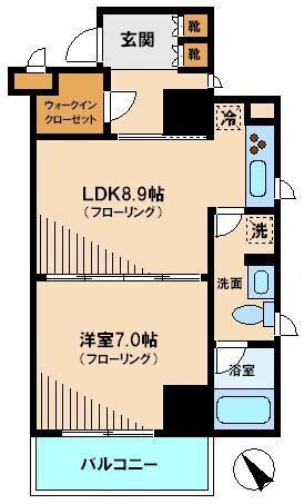 プライムアーバン板橋の物件間取画像