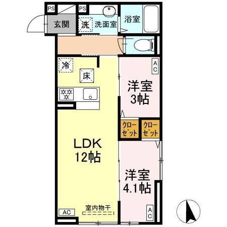 グラナーデ滝野川の物件間取画像