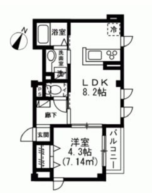 Maison Kyouwaの物件間取画像