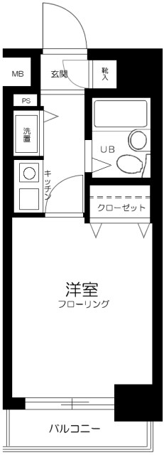 アドリーム千駄木の物件間取画像