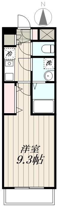 N-flats 中板橋（エヌフラッツナカイタバシ）の物件間取画像