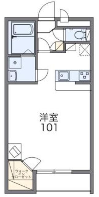 レオパレスＣａｍｅｌｌｉａ池袋の物件間取画像