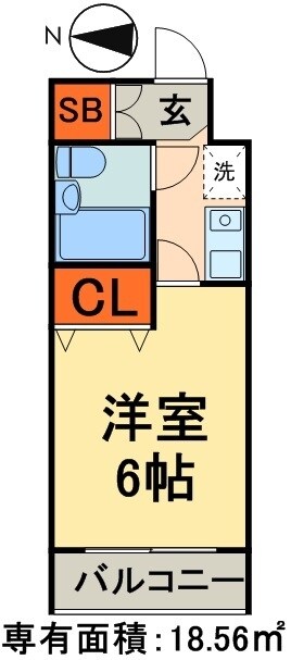 物件間取画像