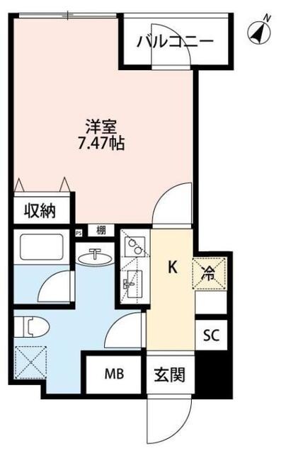 ブランセ森下の物件間取画像