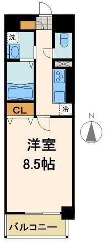 アルコバレーノの物件間取画像