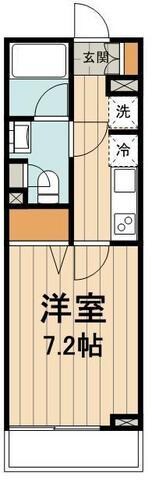 パークアクシス住吉の物件間取画像