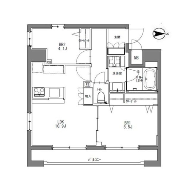 Ｌａ　Ｄｏｕｃｅｕｒ秋葉原の物件間取画像