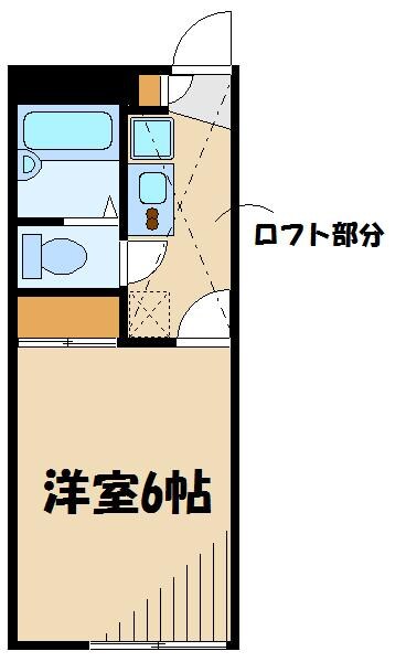 レオパレスディアコートの物件間取画像