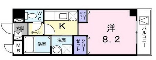 グレイス羽田の物件間取画像