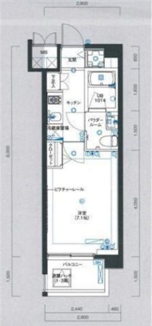 ラ・エテルノクレアート南雪谷の物件間取画像