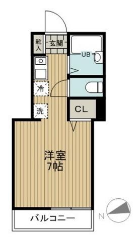 パークアミニティーIIの物件間取画像