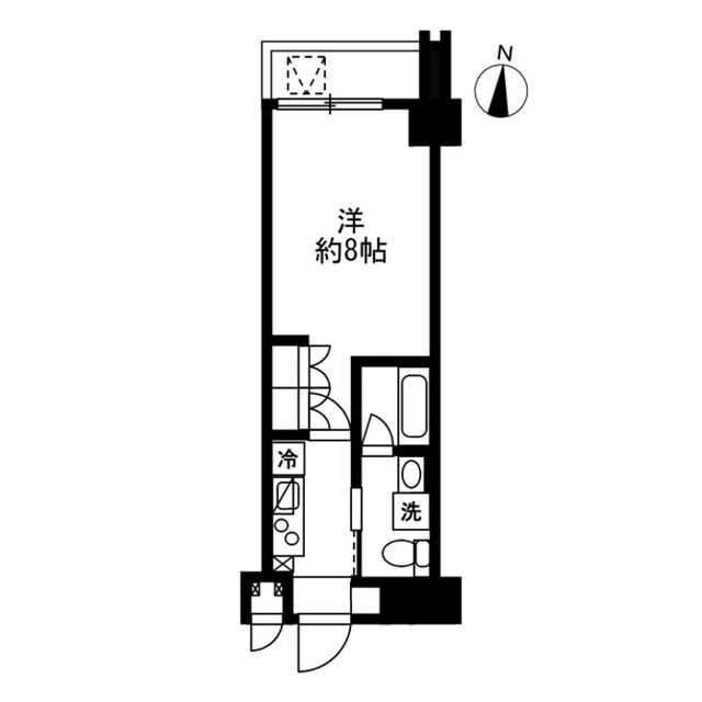 ASYL COURT 麻布十番の物件間取画像