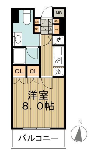 パークアクシス御茶ノ水ステージの物件間取画像