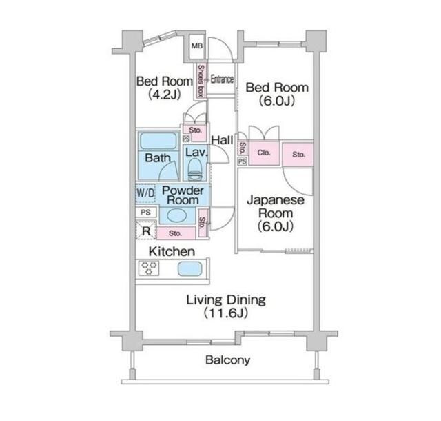 コンフォリア上池台の物件間取画像