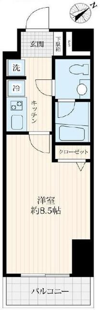 Ｌｏｇ門前仲町の物件間取画像