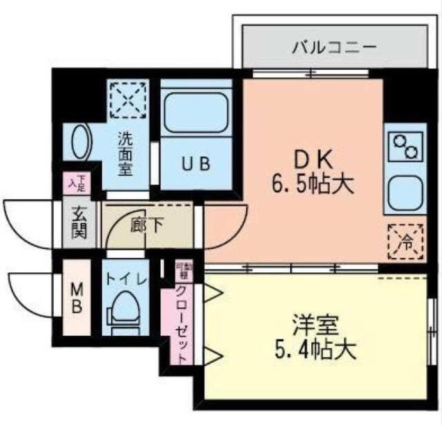 アビタシオン菊川の物件間取画像