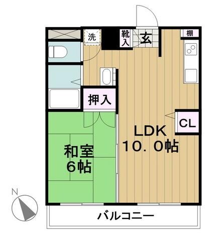 ルミエール小山の物件間取画像