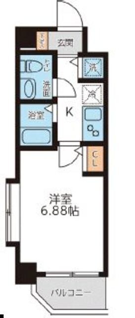 メゾン西馬込の物件間取画像