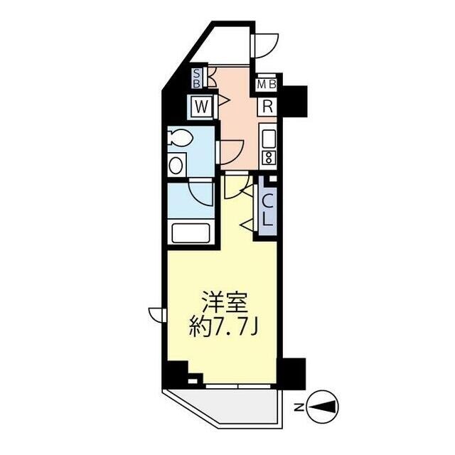 グランヴァン大島の物件間取画像