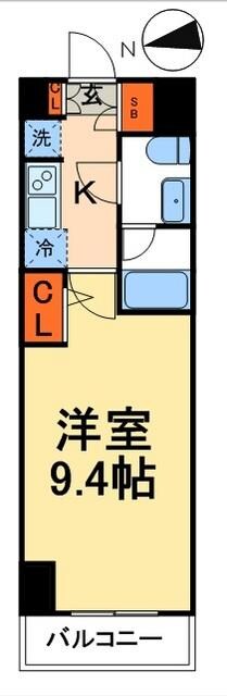 ステージファースト新御徒町の物件間取画像