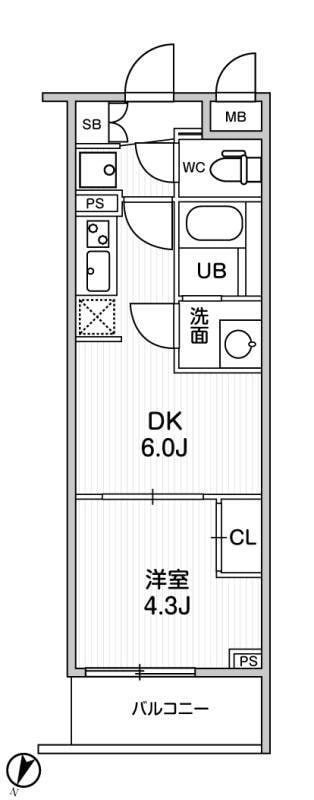 ＬＩＭＥ　ＲＥＳＩＤＥＮＣＥ　ＨＩＫＩＦＵＮＥの物件間取画像