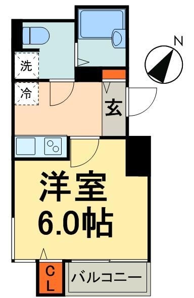 ドルチェ日本橋浜町・弐番館の物件間取画像