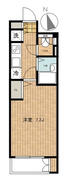 トーシンフェニックス五反田の物件間取画像