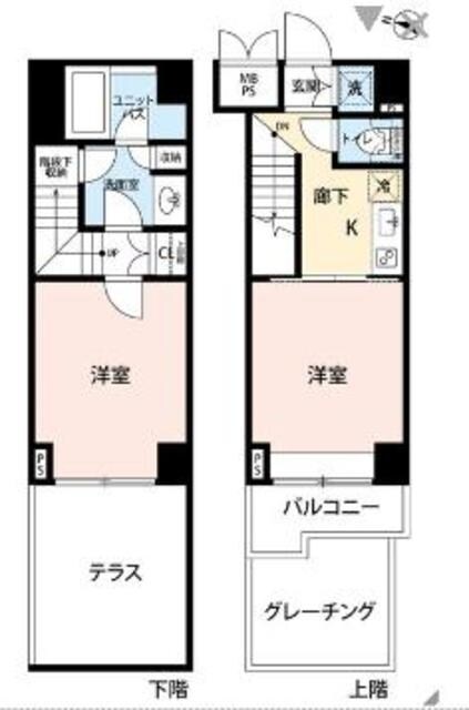 ルーブル西馬込参番館の物件間取画像