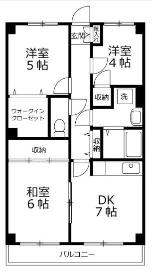 レピドール福田Iの物件間取画像