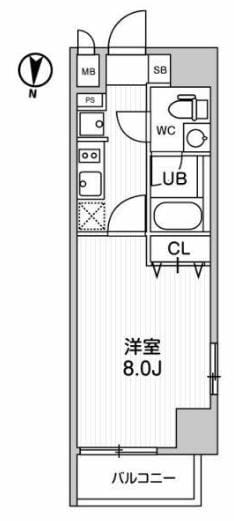 レオーネ南千住IIの物件間取画像