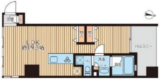 プライマルフロント錦糸町の物件間取画像