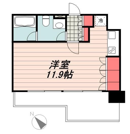 ドゥーエ日本橋の物件間取画像