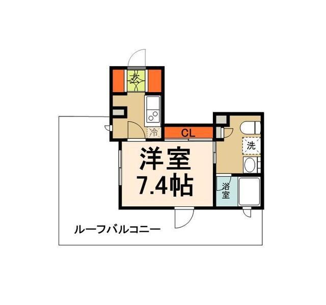 パークアクシス門前仲町・清澄庭園の物件間取画像