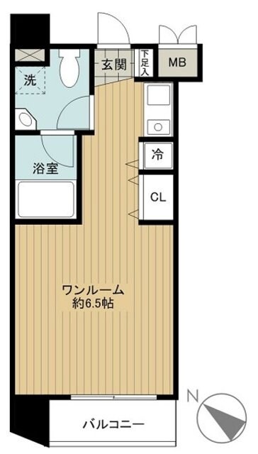 シンシア白金高輪の物件間取画像