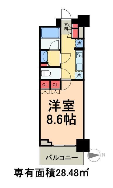物件間取画像