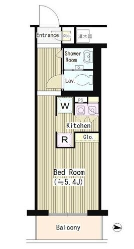 ラフィーヌ芝公園の物件間取画像