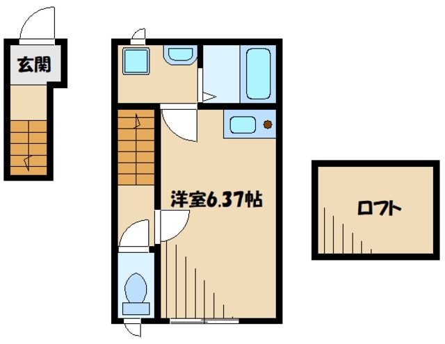 カインドネス町田旭町の物件間取画像