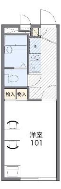 レオパレスサンライズヒルの物件間取画像