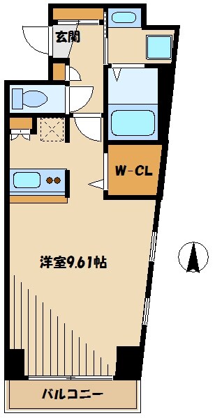 ペルナ新百合の物件間取画像