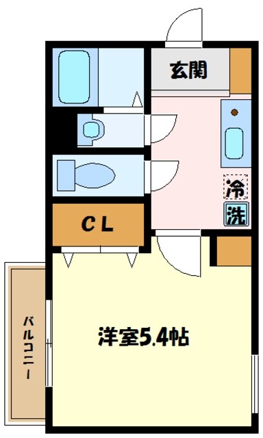 ヒルズ鶴川の物件間取画像