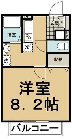 エルメゾン市ヶ尾の物件間取画像