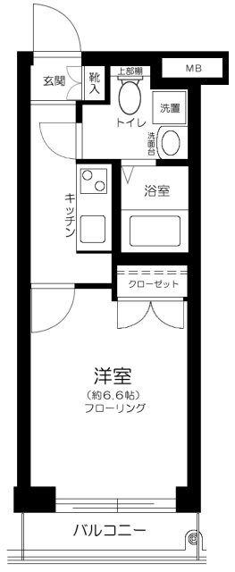 ラ・シード横浜藤が丘の物件間取画像