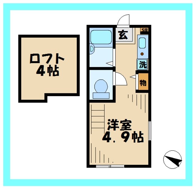 リヴィエールランド　オランジュの物件間取画像